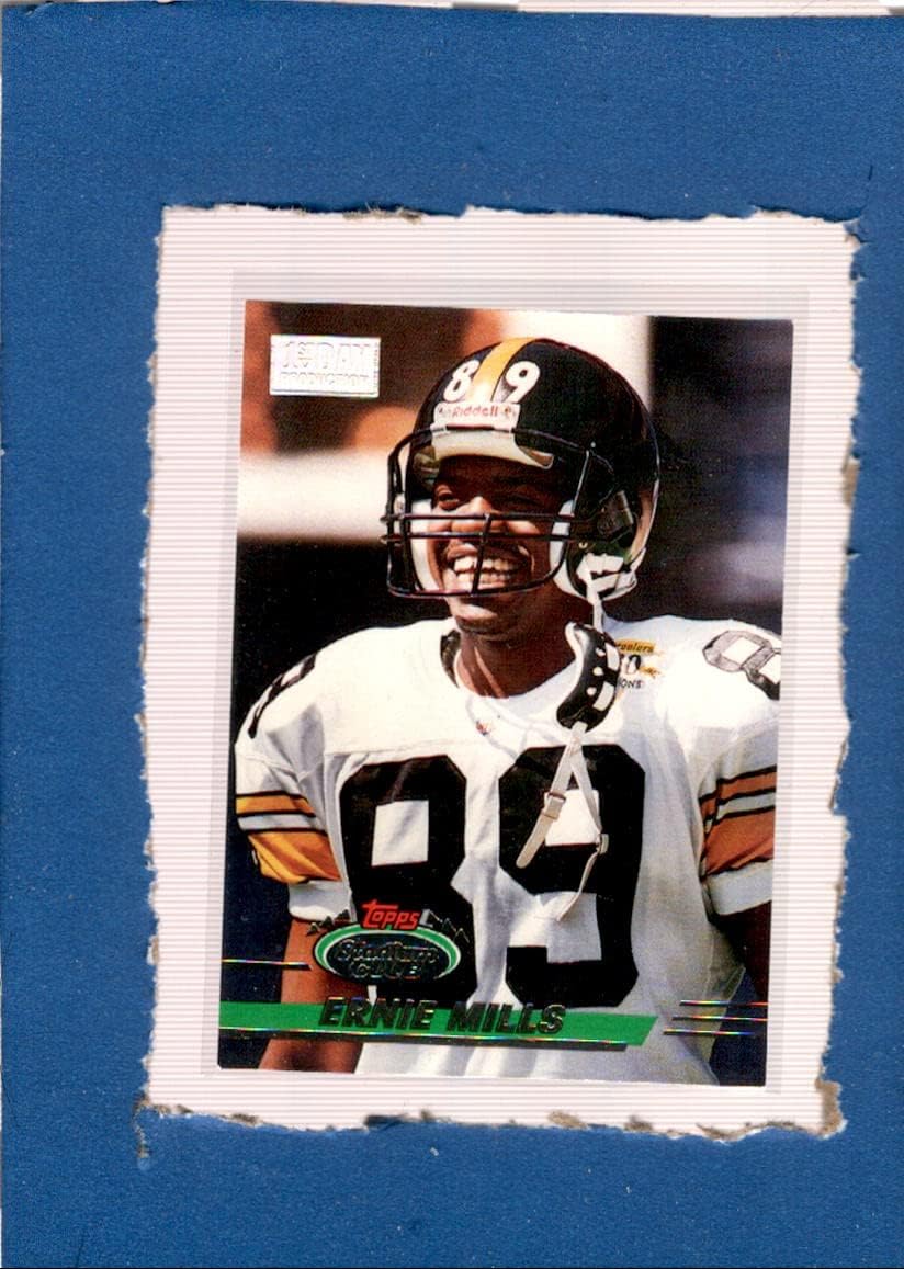 1993 Topps Stadium Club First Day #337 Ernie Mills MINT Pittsburgh Steelers Football