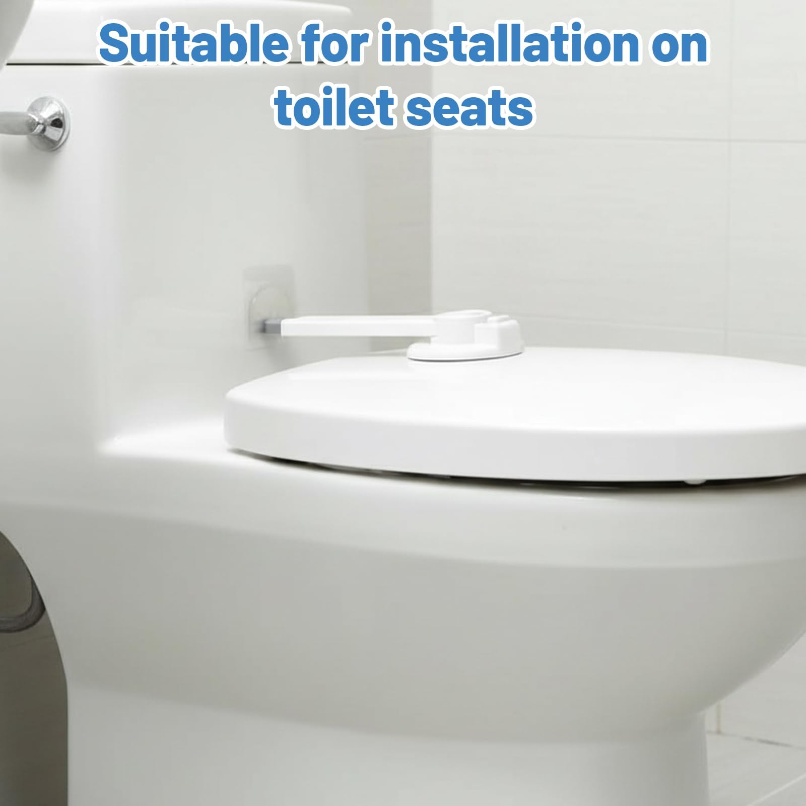 Toilet Lock, Toilet Door Lock, Easy to Install, Home Bathroom Protection - Image 4