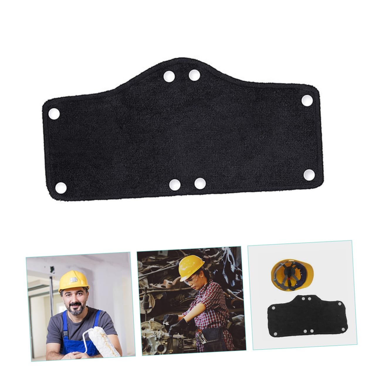 Alipis 3 Ensembles Bandeaux Absorbants De Transpiration pour Casque Lot de Réutilisables Confort Ergonomique Respirant pour Casque 12 Pièces * 3