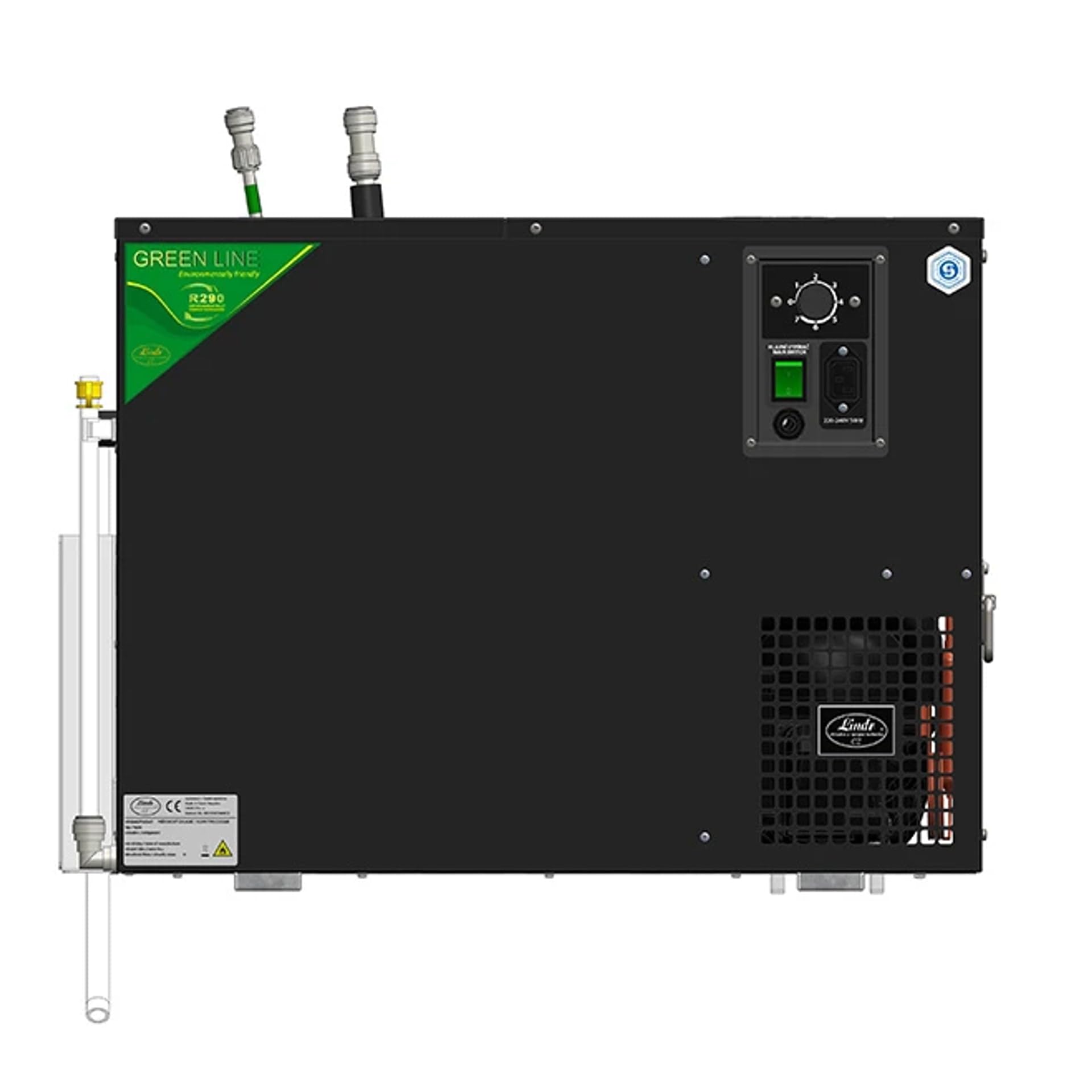 Erogatore birra AS-110, 6 righe di raffreddamento, sottobanco, flusso continuo Green Line, 110 l/h