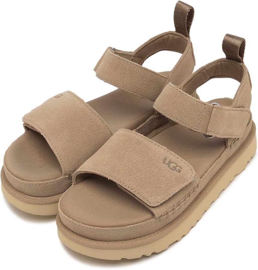 Amazon | [アグ] 厚底 サンダル ゴールデンスター