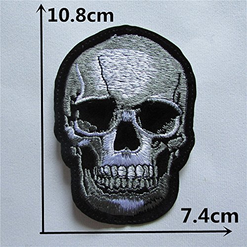 Sconosciuto Generic Skull Head Hot Melt Adesivi