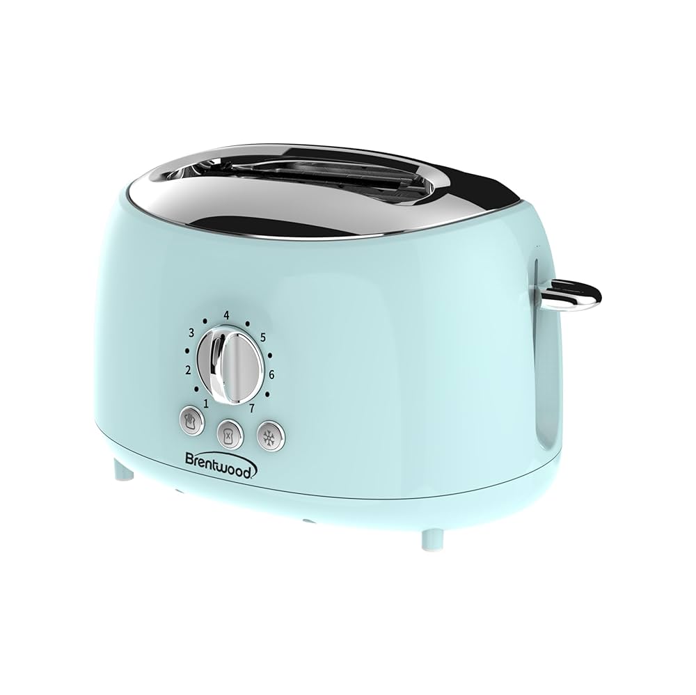 【bread2個セット】BX80637I73770S Cool-Touch 2-Slice Retro Toaster with Extra-Wide Slots (Blue