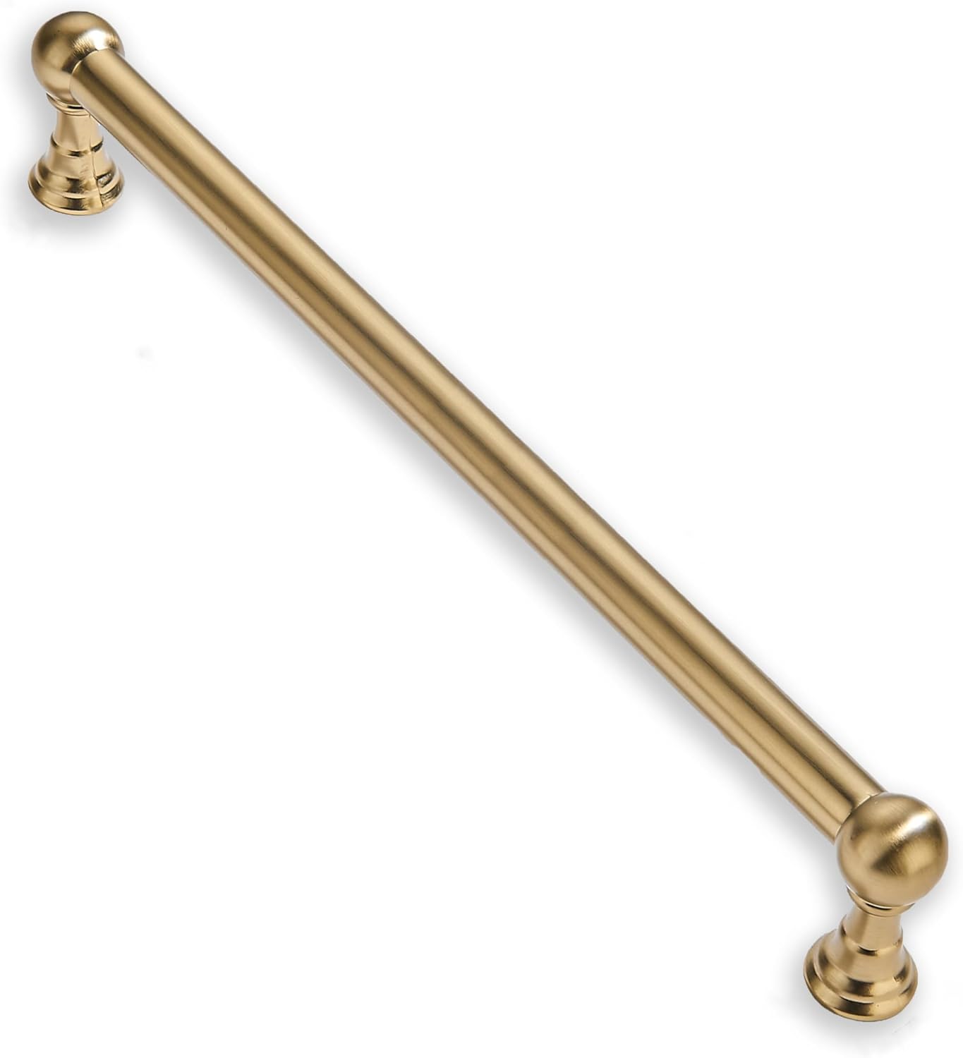12-Inch Brushed Brass Cabinet Pulls – Elegant Kitchen Hardware 12-Inch Brushed Brass Cabinet Pulls – Elegant Kitchen Hardware