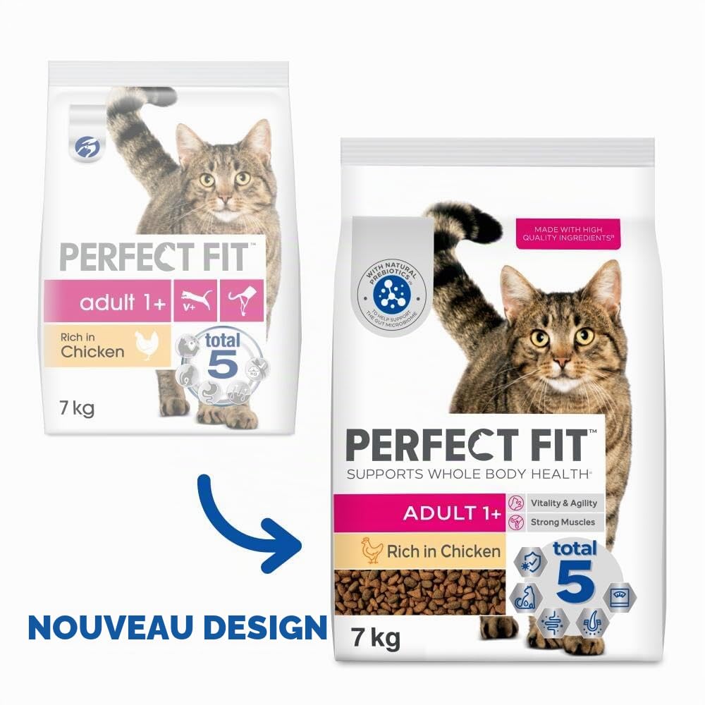 Adult 1+ Croquettes pour Chat 7 kg Poulet
