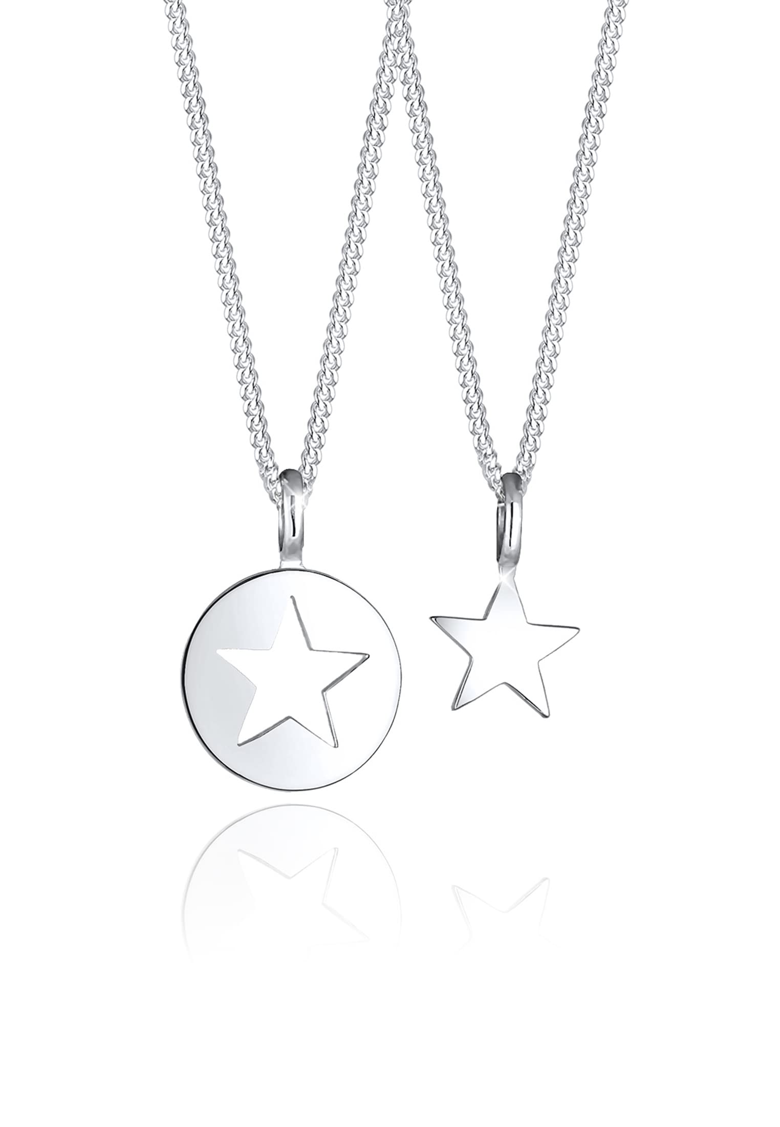Elli Women's 925 Sterling Silver Pendant Necklace 0102621218_45 - 45cm length
