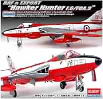 プラモデル完成機　1/48　ホーカーハンターFGA.9 ホーカー ハンター FGA.9 | 株式会社 ハセガワ