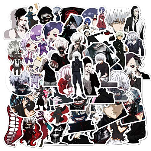 Adesivos Tokyo Ghoul para laptop e garrafa de água, decalque de vinil anime legal para telefone adol