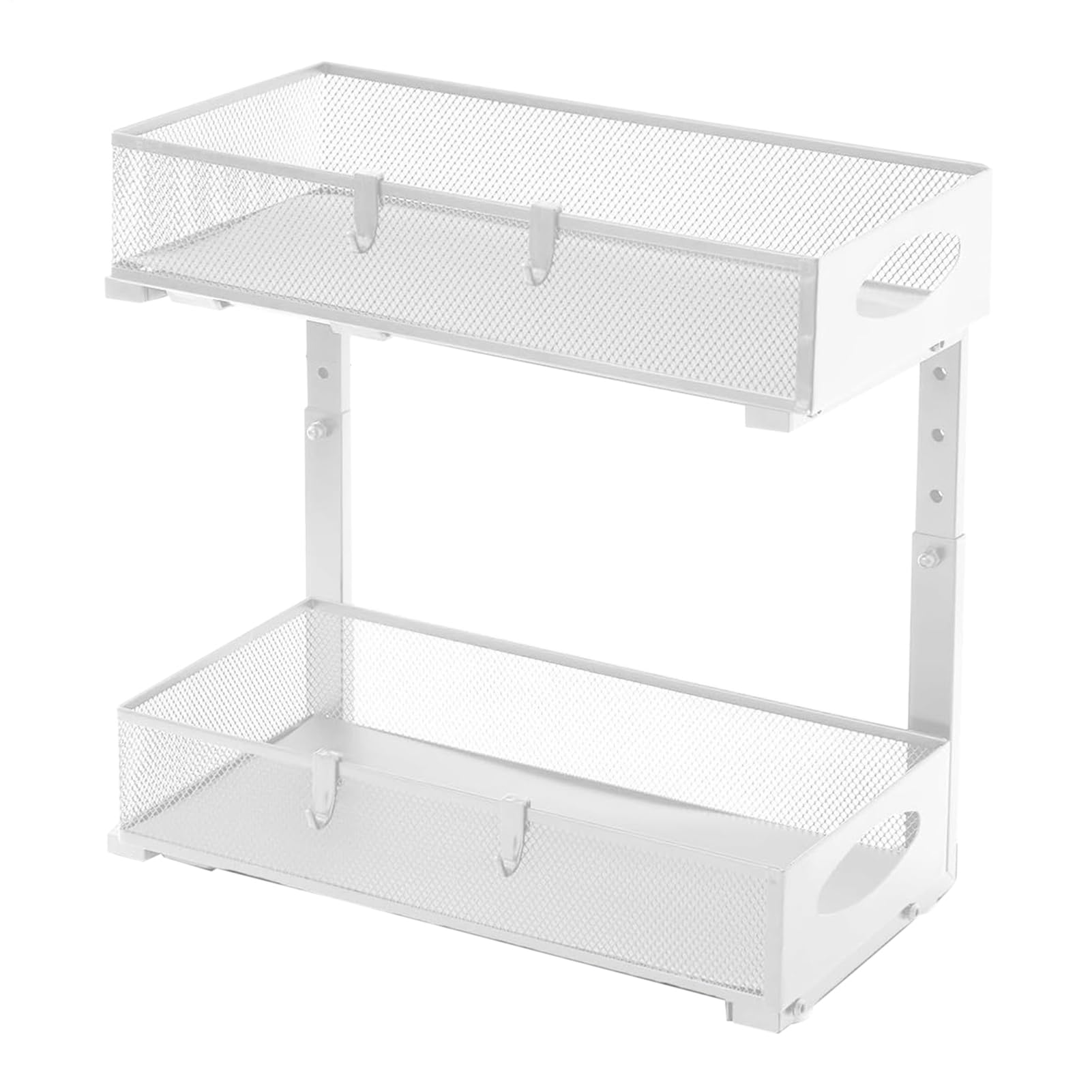 Organizador para Debajo del Lavabo del Baño Organizadores Extraíbles Y | Estante Organizador Ajustable En Altura Para Cocina Armario Hogar Cuarto De Lavado Y Baño
