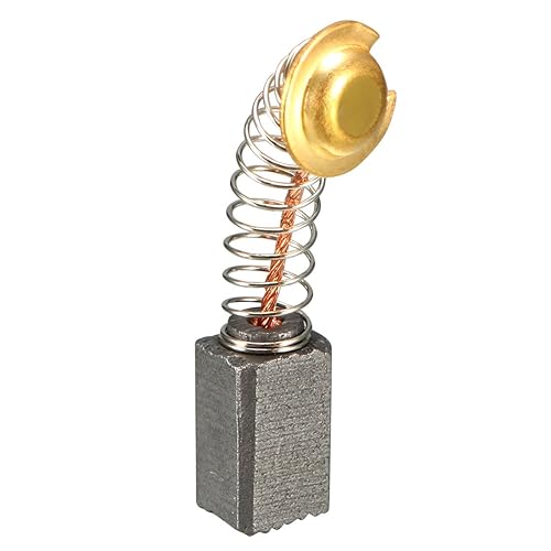 Miniatura 3 de uxcell 10 cepillos de carbono, para motor eléctrico, 0.512 in x 0.295 in x 0.256 in, herramienta eléctrica, martillo giratorio, taladro, sierra