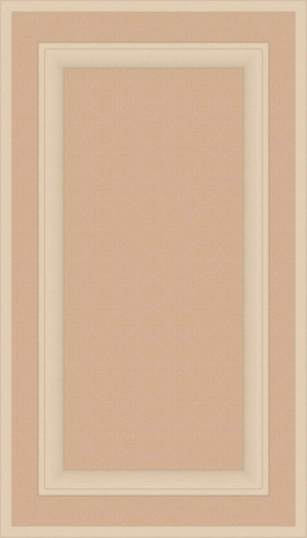 Kendor Unpainted MDF Cabinet Door, Square with Raised Panel, 28H x 16W
