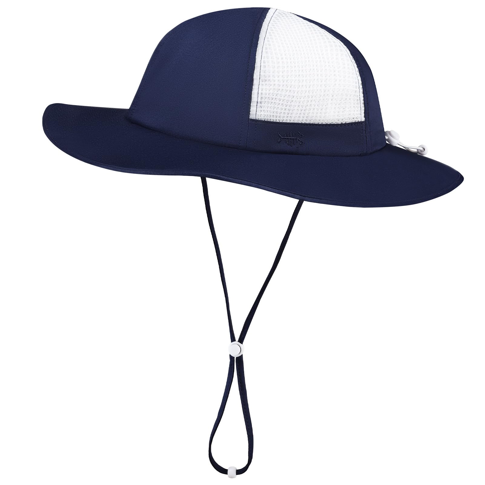 BASSDASH Kids UPF 50+ Wide Brim Sun Hat for Summer Beach Outdoor