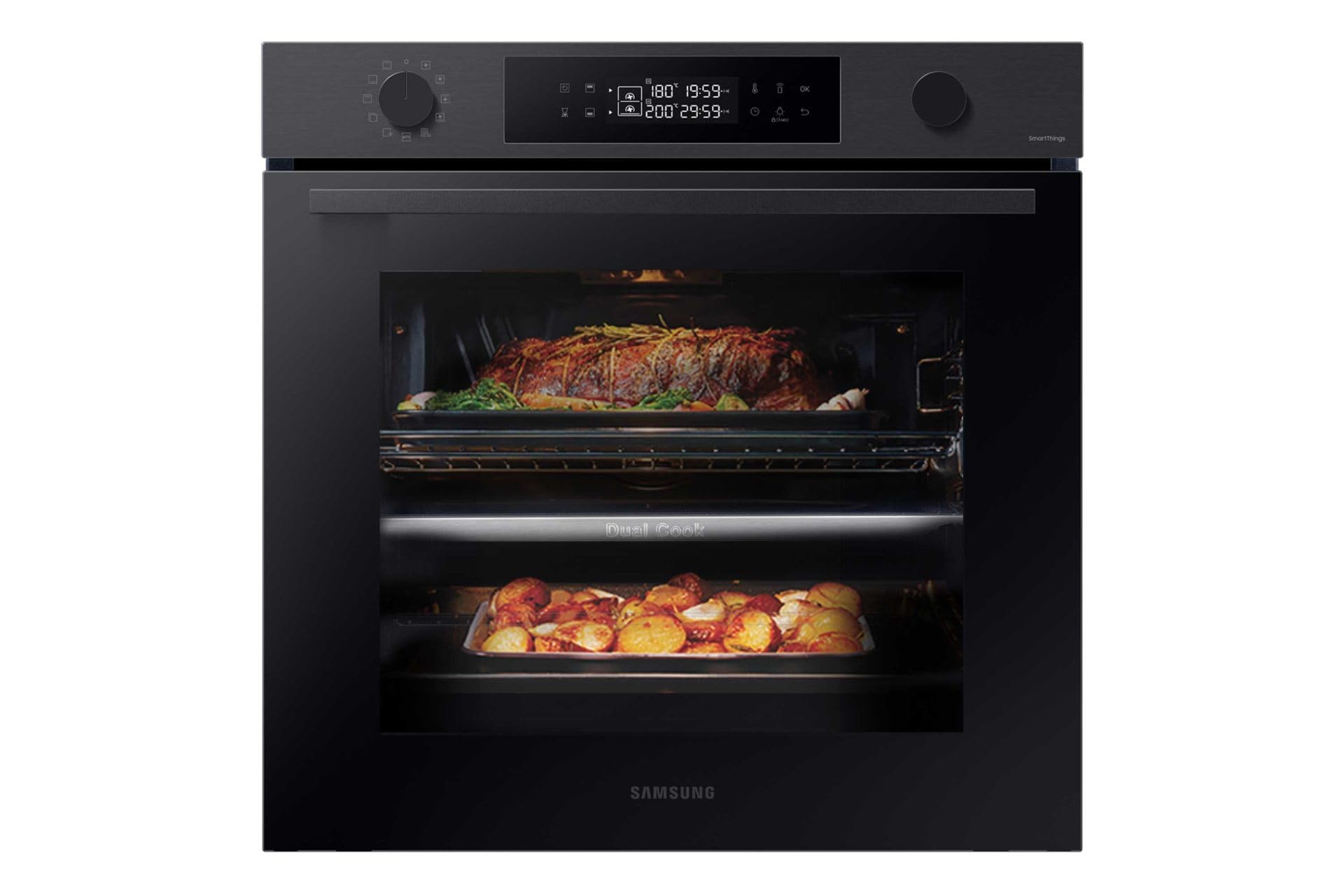 Forno Elettrico Ventilato Grill/Vapore 76 Litri Classe A+ 56 cm Nero - NV7B4440VBB