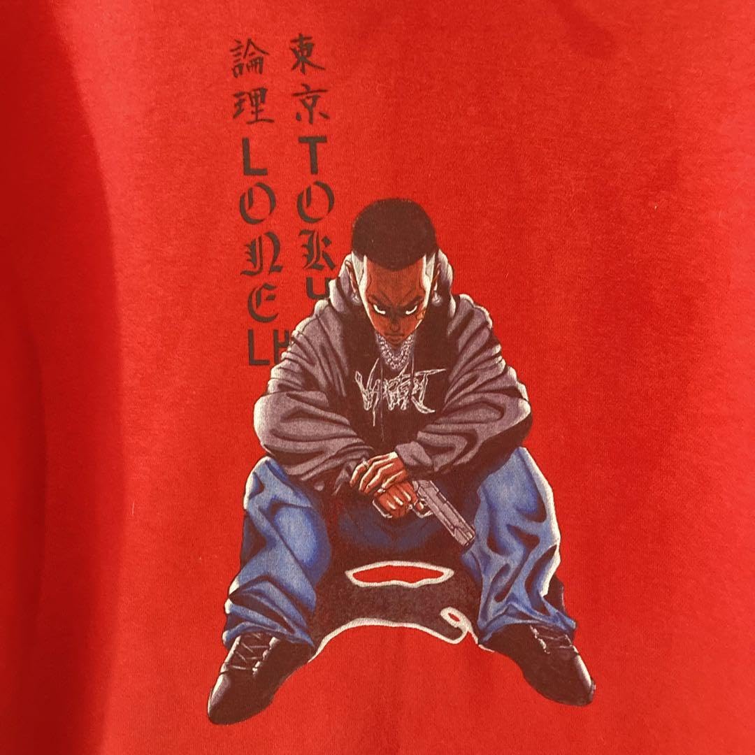 Amazon.co.jp: XLサイズLONELY 論理 ロンリー VAZVERTコラボパーカー 