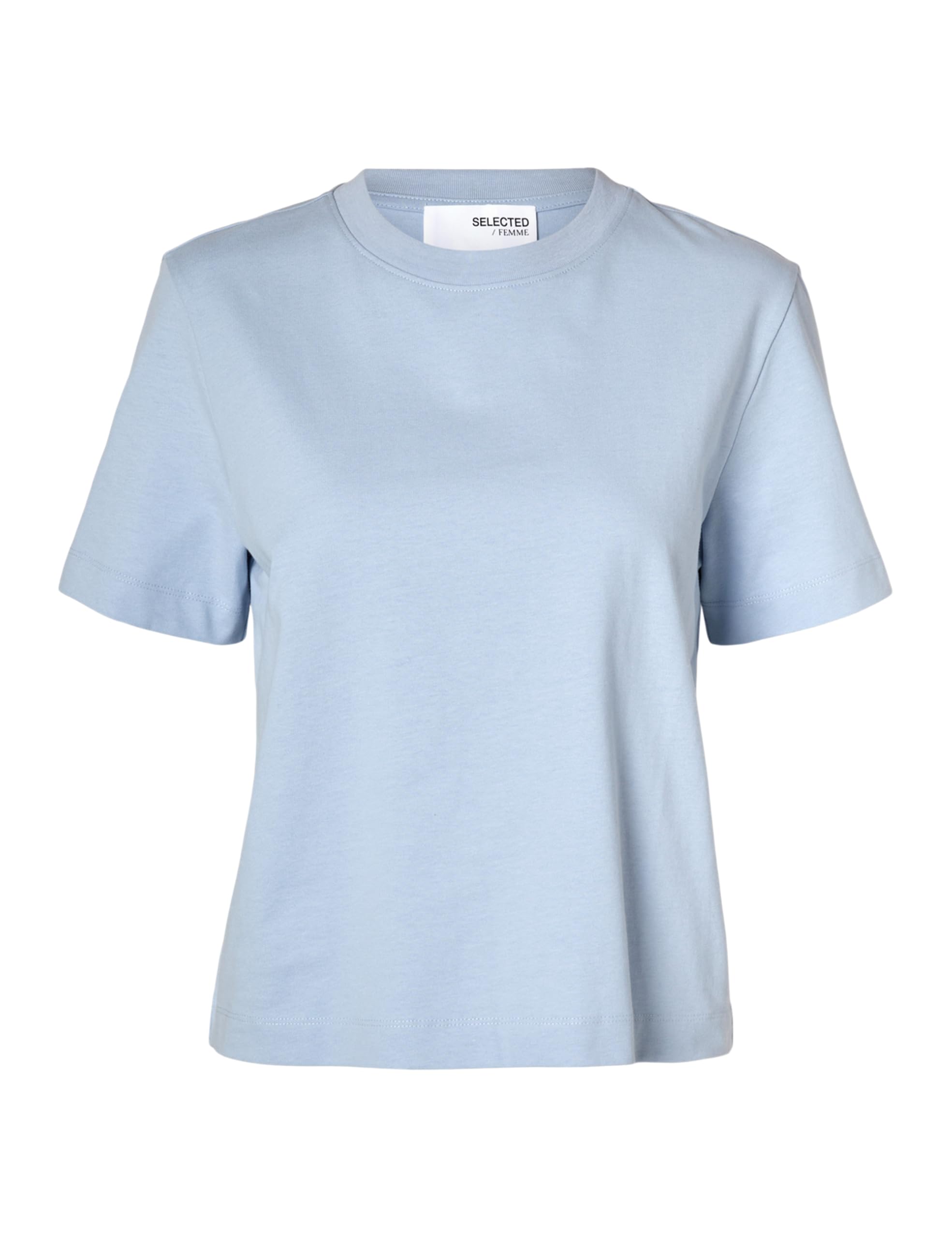 SELECTED FEMME Boxy Women's T-Shirt, Cashmere Blue, XL