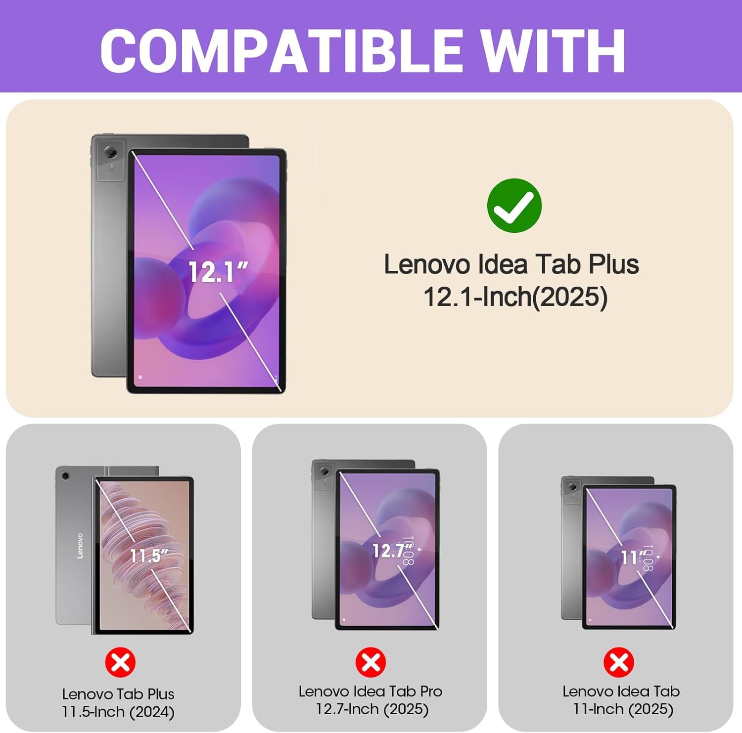 Amazon.co.jp: ProCase レノボ Lenovo Tab Plus用ケース 12.1インチ