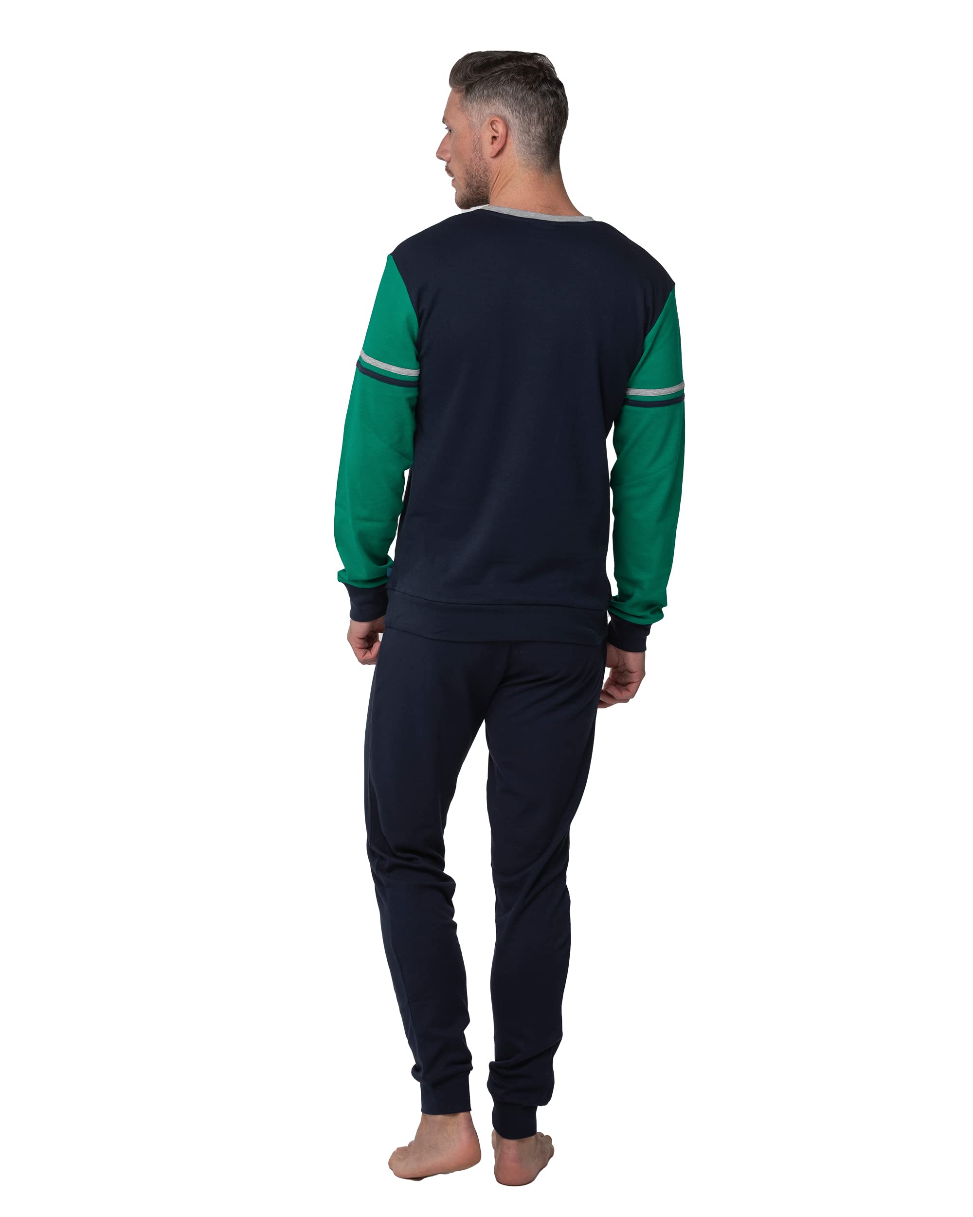 Abanderado Nightwear Men Set di Pigiama Uomo
