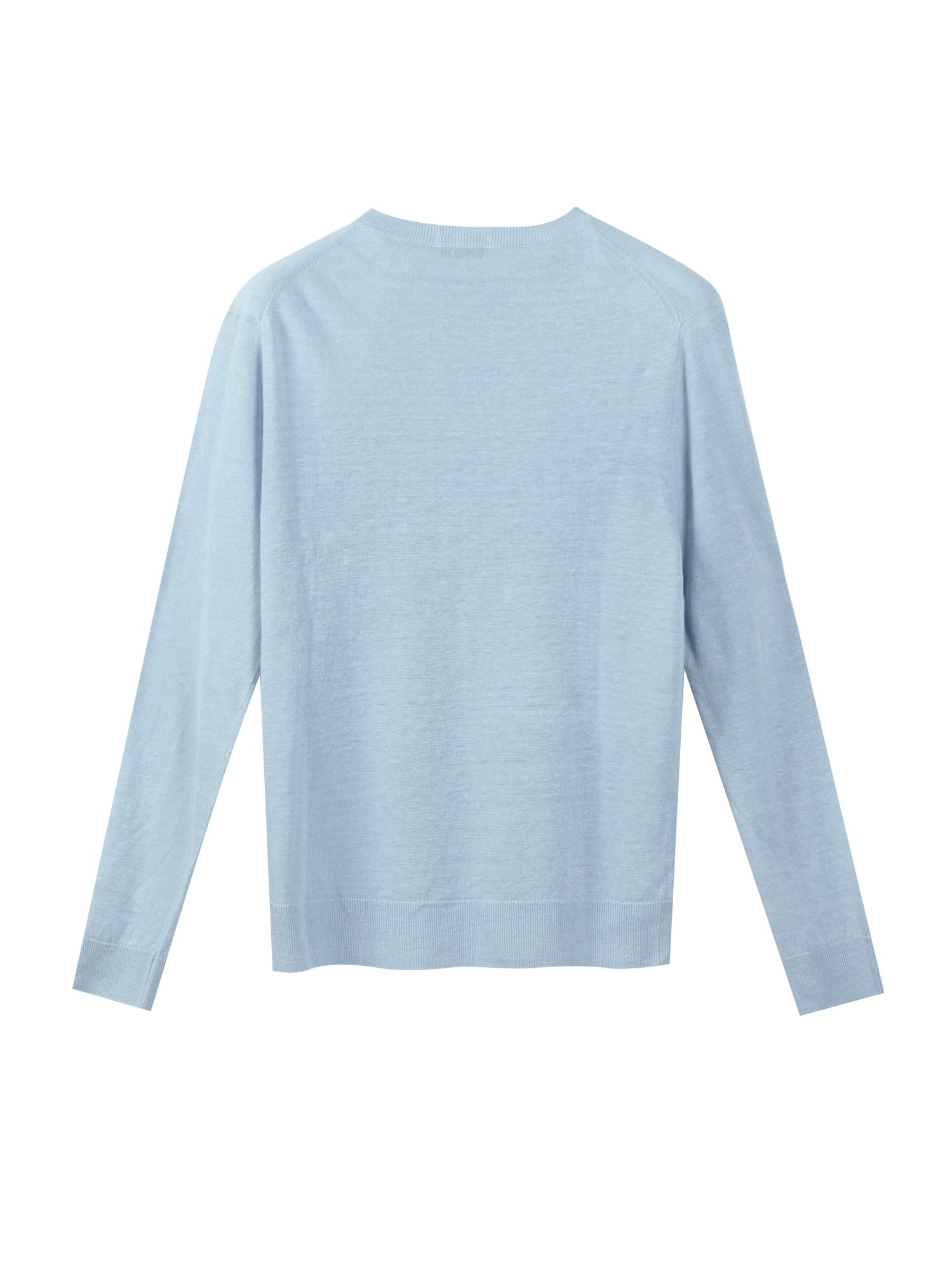 Diana Studio - Girocollo in 100% Lino, Uomo, Maniche Lunghe, Casual Fit