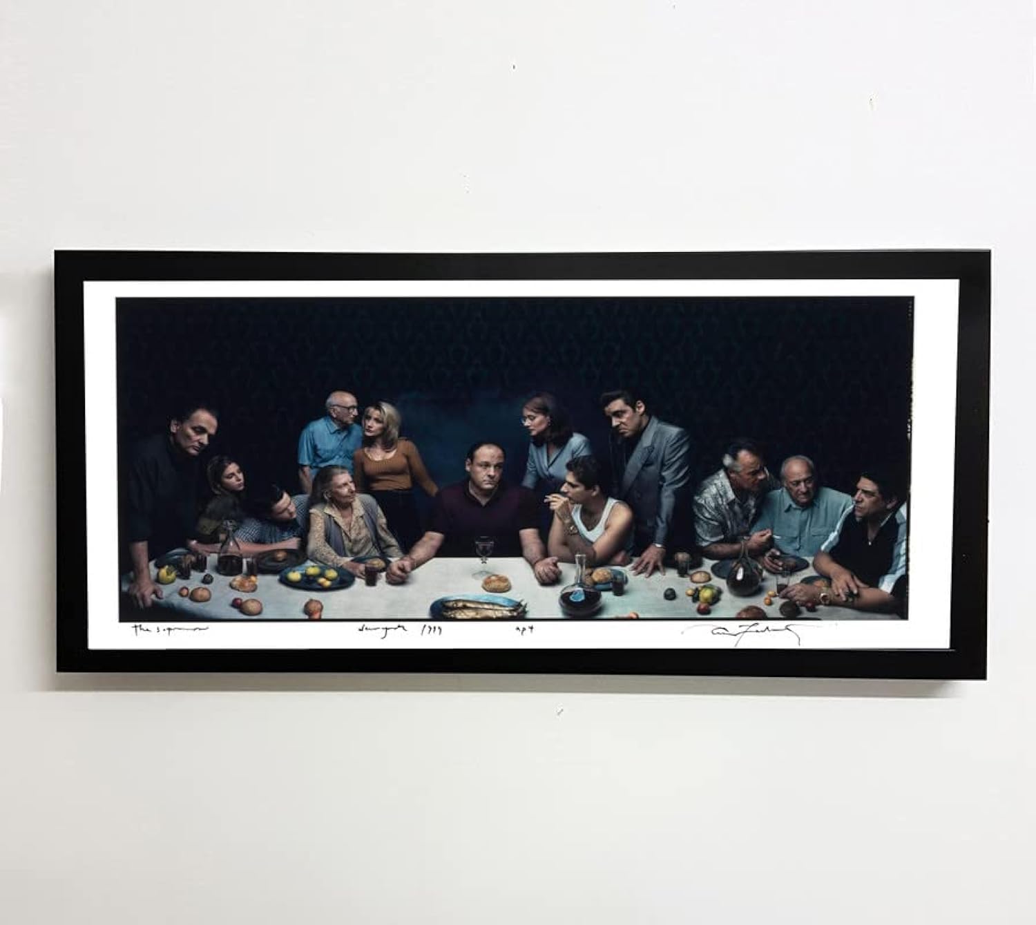 Boomah Accessories The Sopranos Poster with Frame 50x23 Multicolour