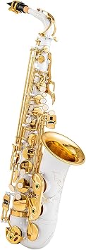 Alto Sax Small Curved Wind Instrument Dual-use Alto Saxophone EB Flat Pink Gold Keys Beginner Saxophone