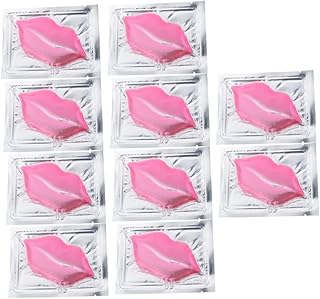 HONMEET Lábio 15Pcs Máscara Labial Esfoliante Máscara Facial Hidratante Máscara De Colágeno Faciais Hidratantes Lábios Dormir Labiais De Cristal Máscara