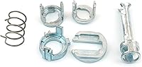 Vista 1 de BROSS BDP14 Kit de reparación de barril de cerradura de puerta delantera 51218244050 compatible con BM.W Serie 3 E46 1998-2006 1.772 in