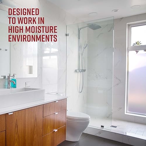 Miniatura 6 de Polk Audio RC60i - Altavoces redondos de 6.5 pulgadas de alta calidad de 2 vías (par), perfectos para colocación húmeda y húmeda en interiores y