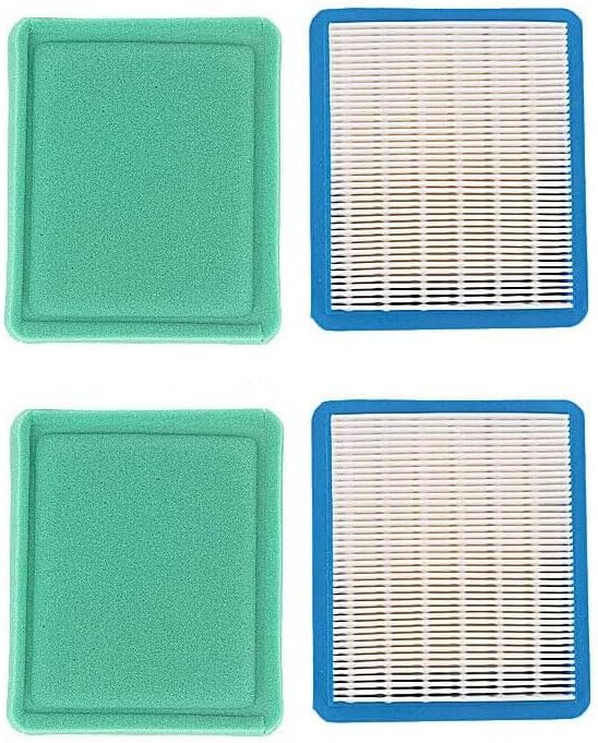 Amazon.com : For 2x Air Filter for Coleman Powermate 5000 6250 W Briggs ...