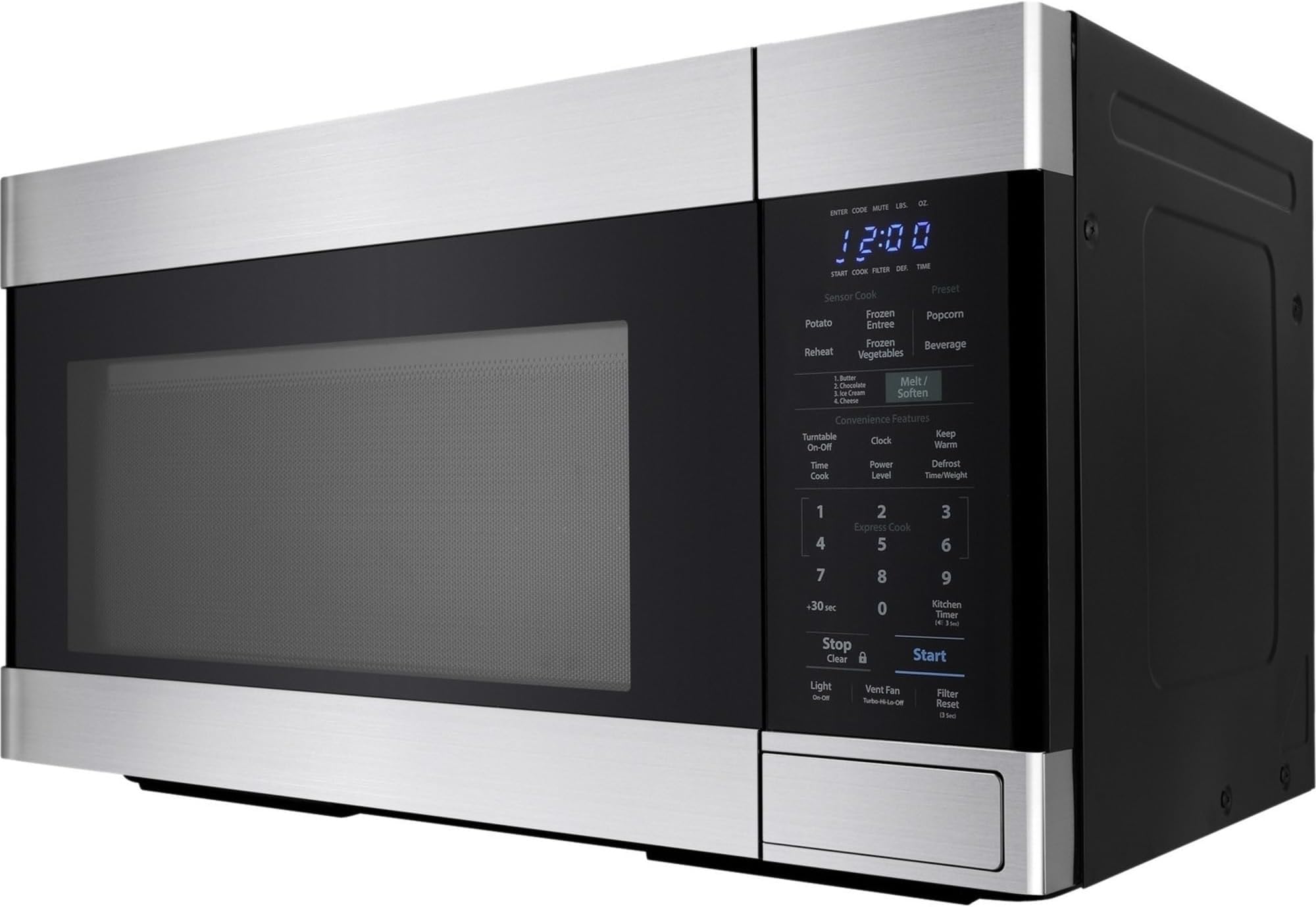 Sharp SMO1854DS Over the Range Microwave Oven with 1.8 cu. ft. Capacity, 1100 Cooking Watts, 450 CFM in Stainless Steel