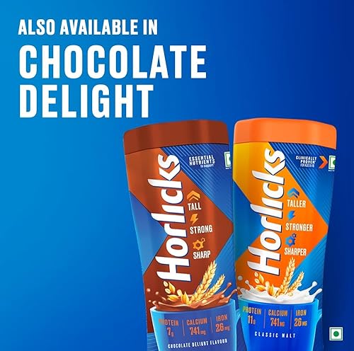 Miniatura 8 de Horlicks Original Classic Malt Plain, 17.64 oz