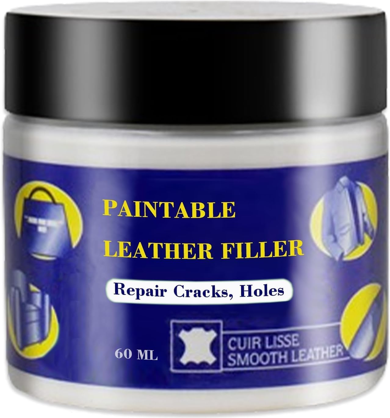 Jokha Leather Repair Paste Filler, Leather Hole Filler