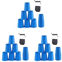 36Pcs Kid Quick Stacking Cups Set Speed Training Game Fun Stacking Cup Fast Paced Game for Boys Girls
