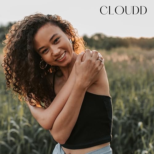 Miniatura 5 de CLOUDD Mousse para peinar rizos sin fragancia, 100% libre de fragancia y sin aceite esencial, sin perfume, sin aerosol