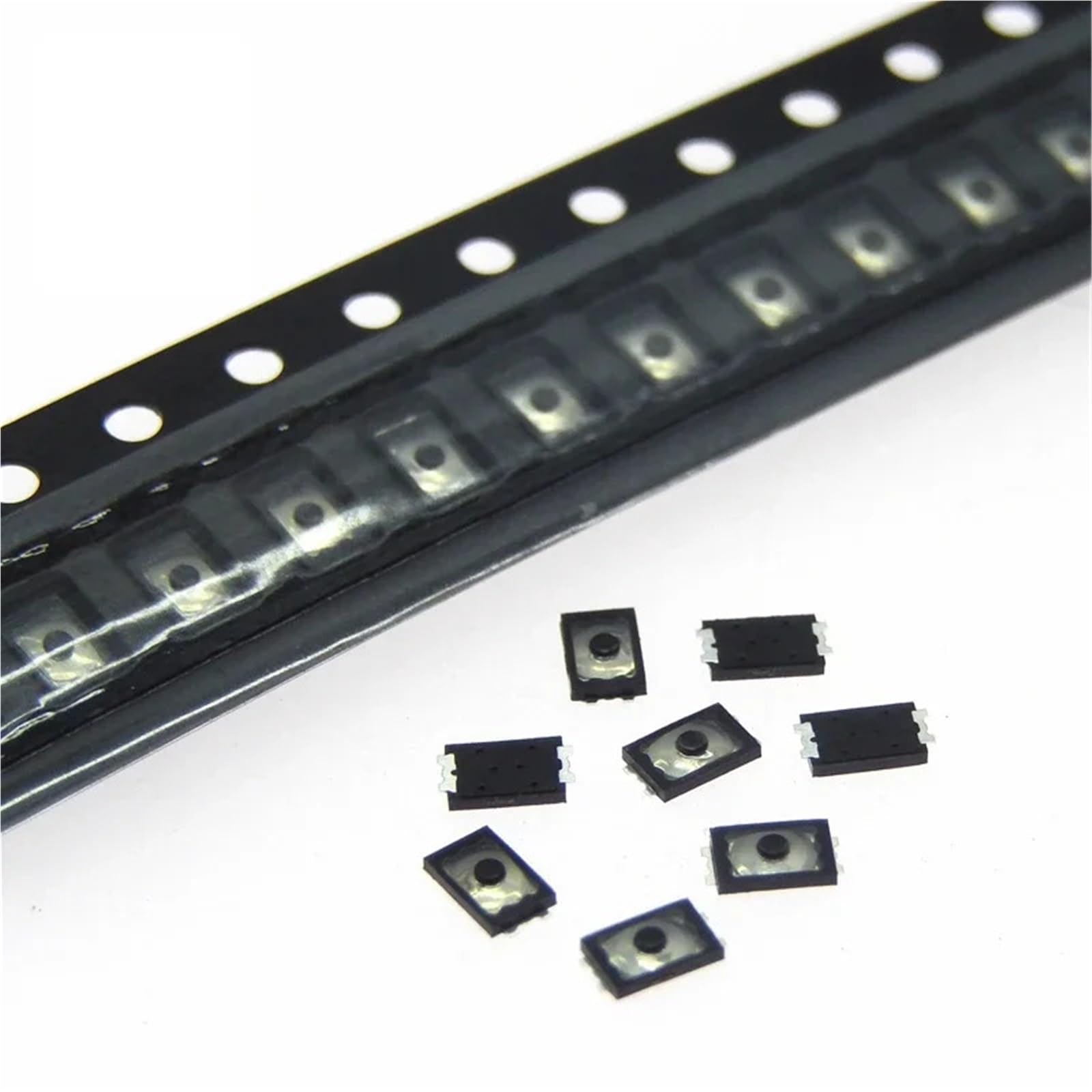Interrupteur à bouton-poussoir tactile mini pour circuit imprimé