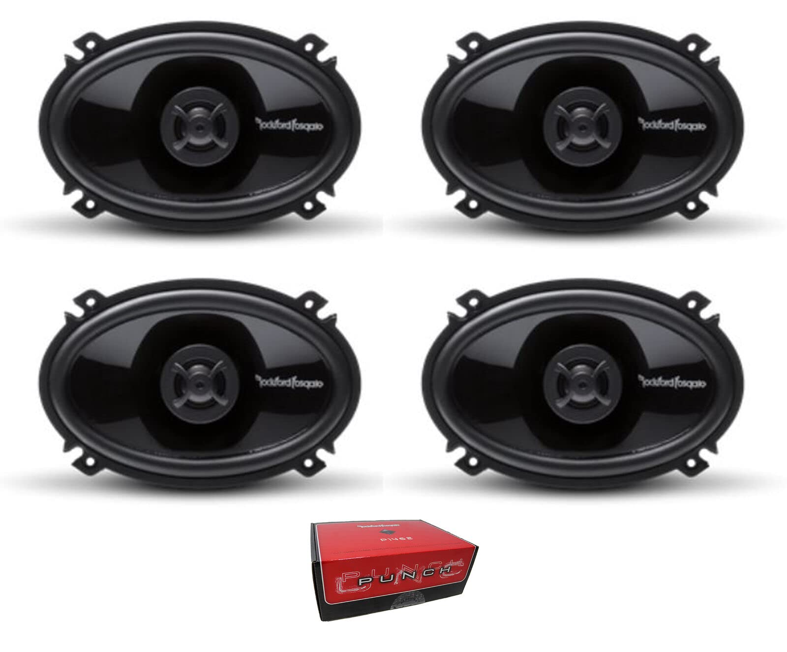 Amazon.com: 4) ROCKFORD FOSGATE P1462 4x6