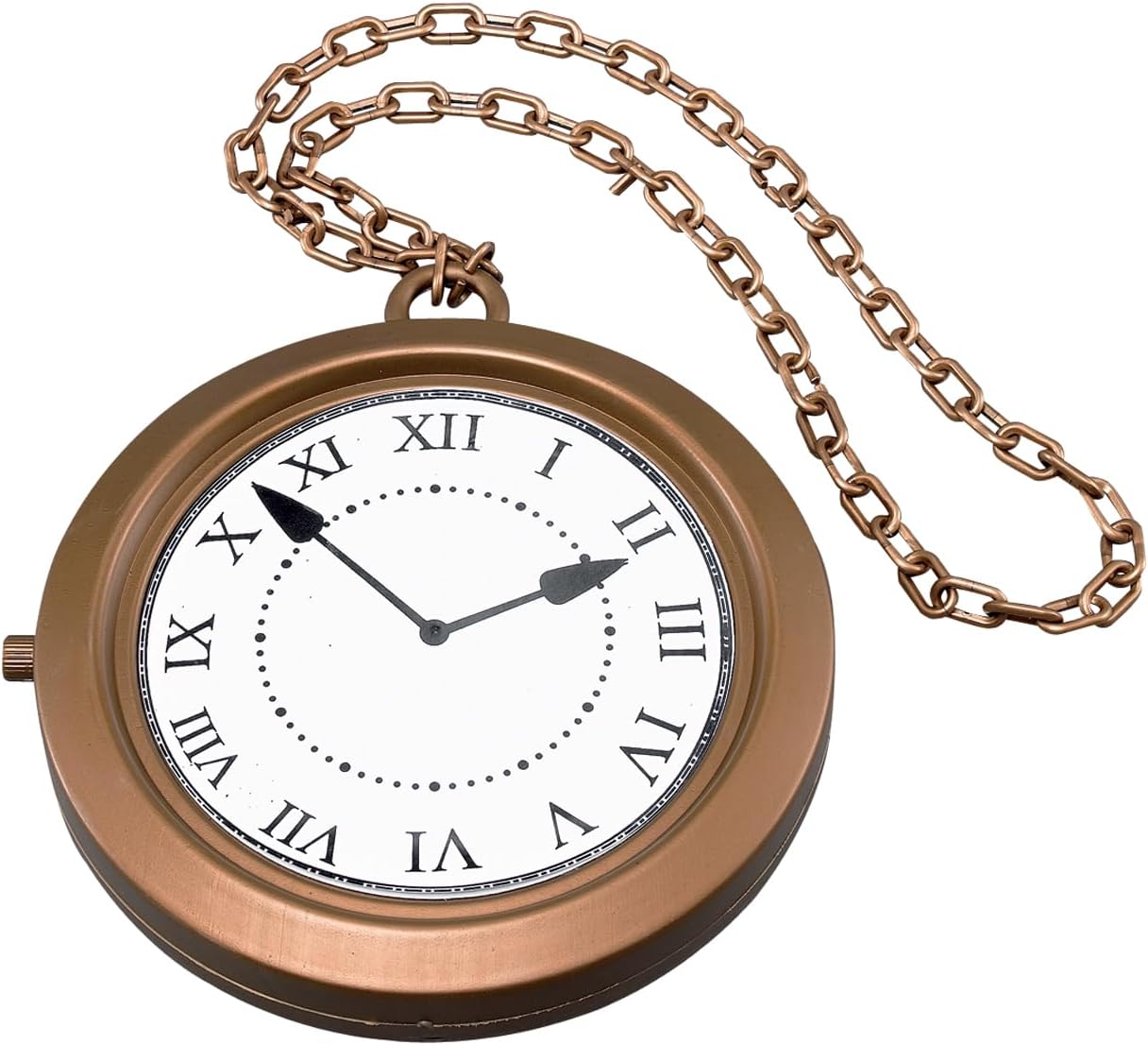 Bristol Novelty Jumbo Clock Medallion, Perfect for Themed Parties, Role Play & More Halloween