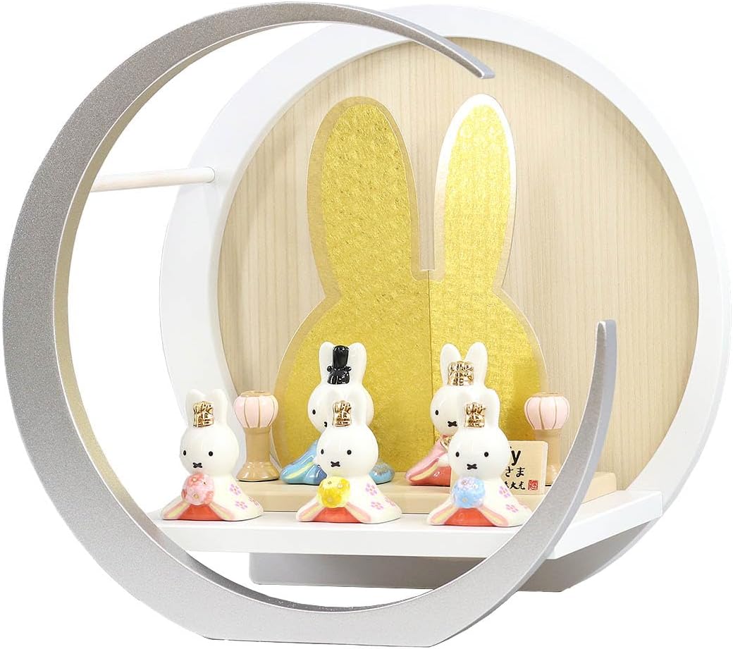 雛人形 ひな人形 お雛様 五人揃 五人飾り 狭山 清玉作 天冠 ぼんぼり 照明