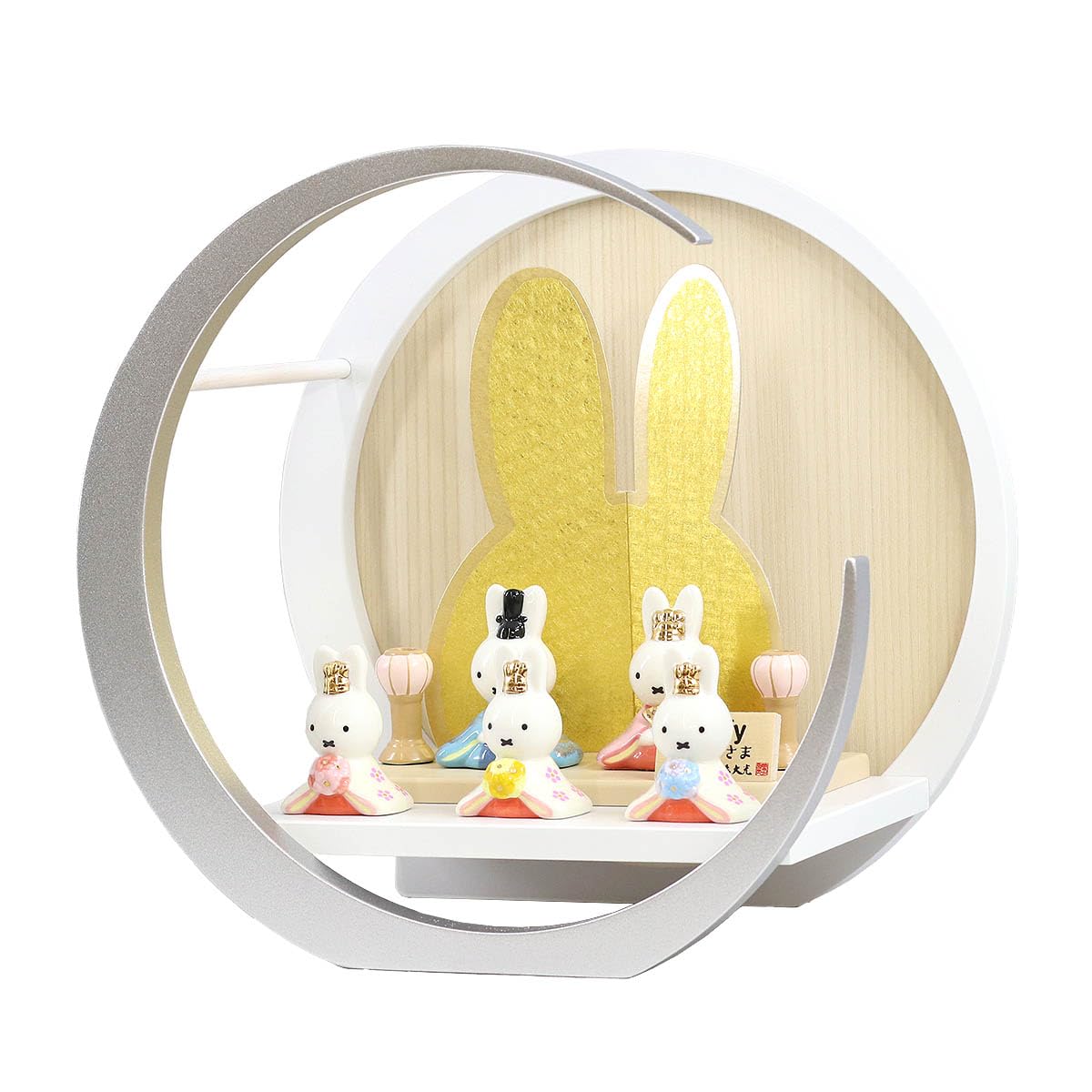 Amazon | 吉徳 雛人形 miffy ミッフィー 磁器 ひな人形 うさこ 親王 官