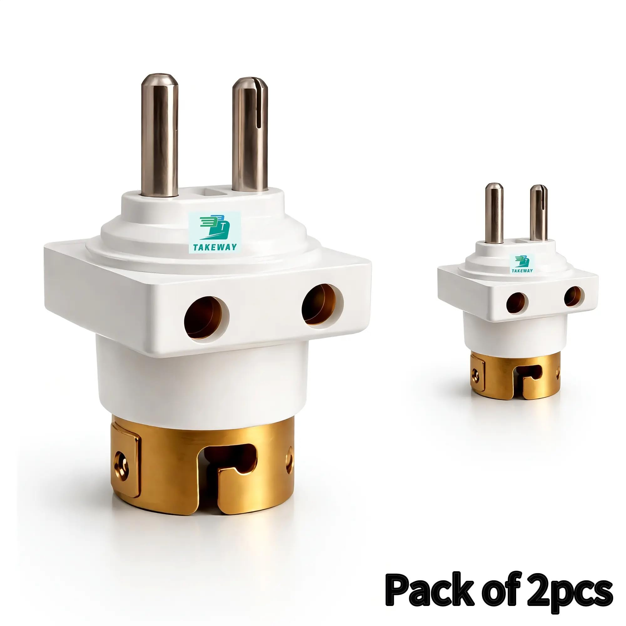 Bulb Holder Adapter with Plug Socket - 2 Pin -2
