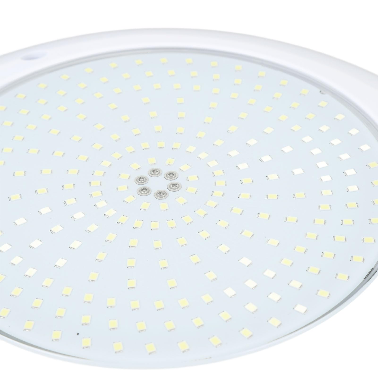 banapoy Oświetlenie Basenowe LED, 12V 18W IP68 Wodoodporna Podwodna Basenów Naziemnych Podwodna Wanna Spa Hydromasażem, 1800Lm Montowana ścianie Basenowa, Dekoracja Zewnętrzna (białe światło)
