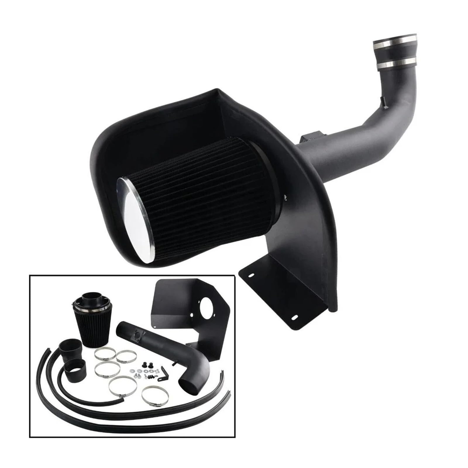 Per Chevy Per GMC 4.8L 5.3L 6.0L V8 2009-2013 Auto Da Corsa Nero Sistema