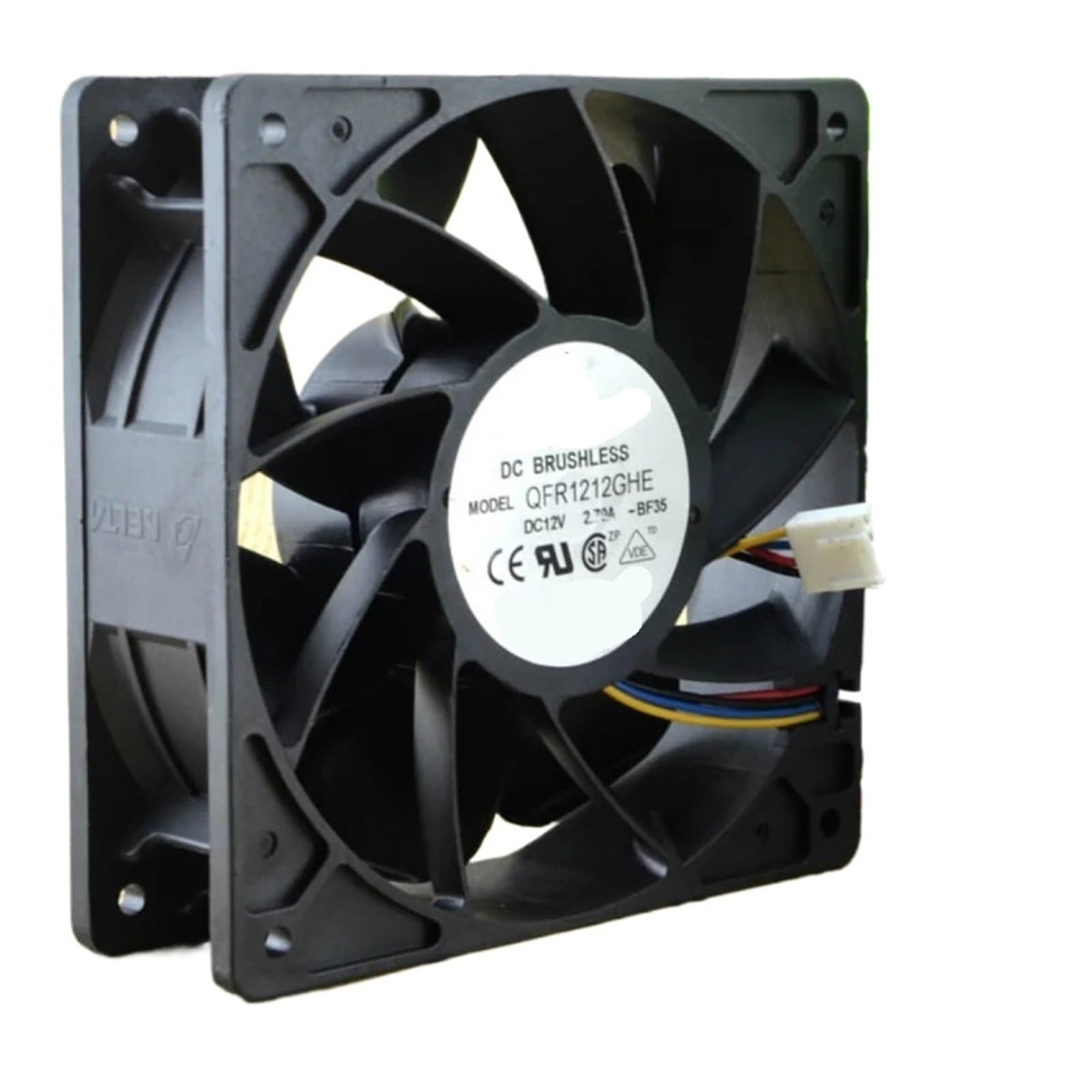 BRODEFUP QFR1212GHE | 12V 2.70A | 12CM | Cooling Fan S7 S9 A9 A3