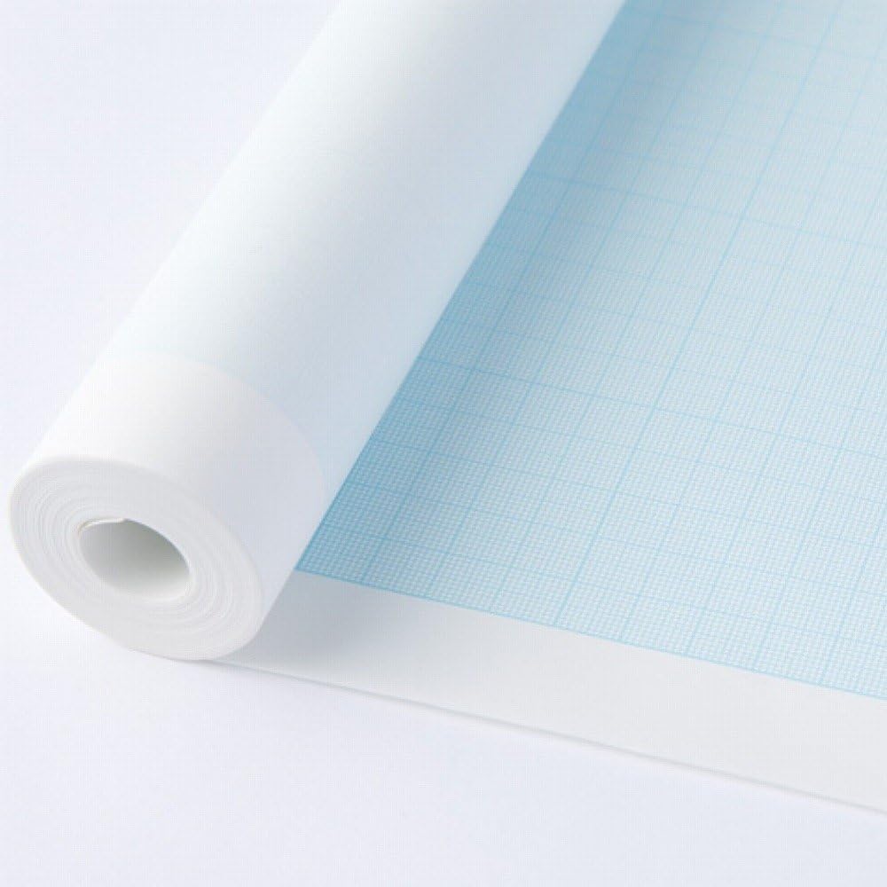Amazon Sakaeテクニカルペーパー グラフ用紙 1mm 方眼 ロールグラフ用紙 上質紙 841mm 10m アイ色 81 文房具 オフィス用品 文房具 オフィス用品
