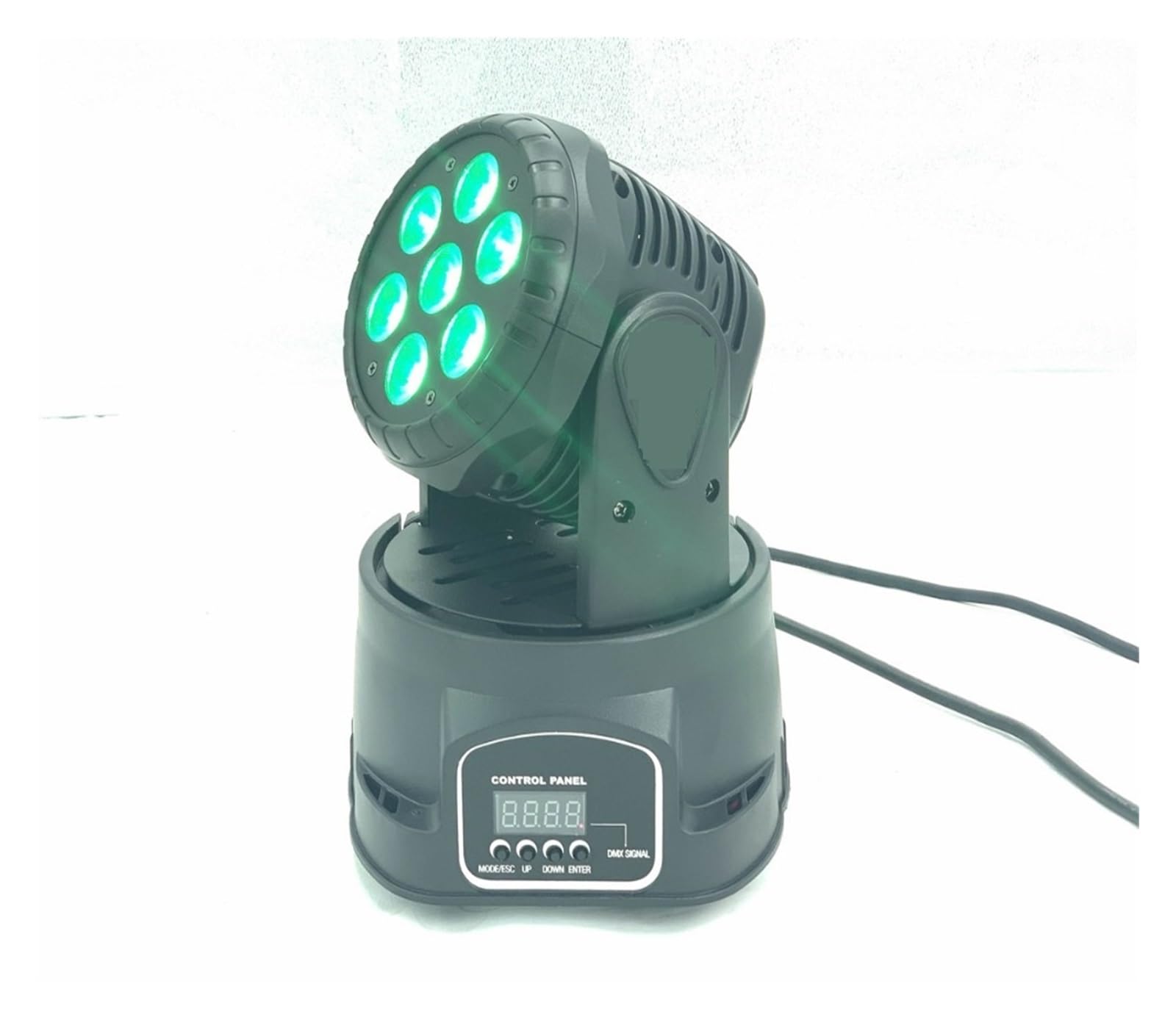 Luce da palco per DJ, LED 7x18W Mini testa mobile a LED 6in1 professionale for effetto palco for discoteca DJ musica festa club danza Uplight per Eventi