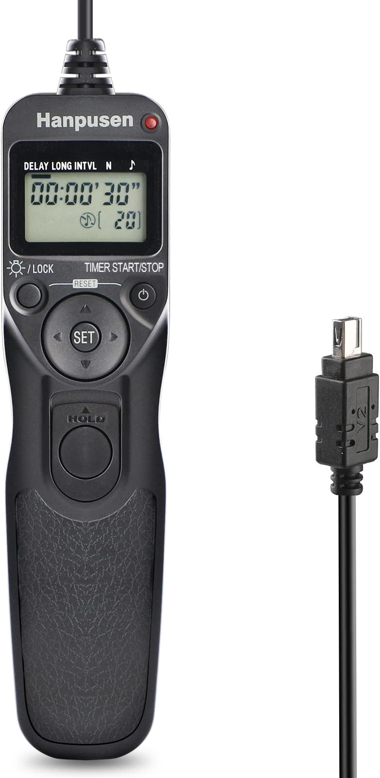 Camera Remote Shutter Release for Nikon, Wireless Timer Cable Remote