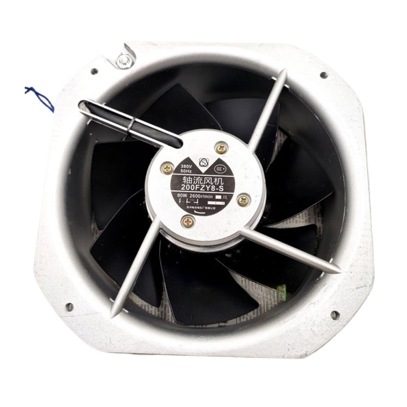 OKEWGHFL 200FZY8-S axial flow fan, AC fan 22580 380V 0.22A 80w(B1ack)
