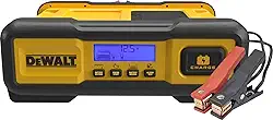 DeWalt DXAEC100 Carregador de bateria profissional de 30 Amp, mantenedor de bateria de 3 Amp com partida do motor de 100 Amp