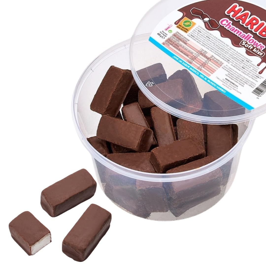 Amazon | チョコマシュマロ バケツ 400g チャマローズ ソフトキス 大