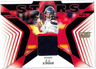 2026 Score Football Stars Jersey Card