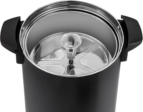 Miniatura 6 de Urna de café, cafetera eléctrica de 8 litros con control de botón de encendido y apagado fácil, calentamiento rápido de 1000 W que hace hasta 30